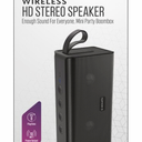 Acoustix Wireless HD Stereo Speaker Black