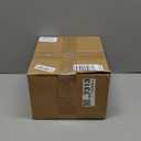 Teenyyou 8 Pack 3 Tier Cupcake Stand Bulk White Tiered Dessert Stand Thick Plastic Square Serving Tray with Gold Edges Dessert Table Display Set Tea Cake Holder for Wedding Birthday Party