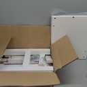 Kids Kitchen Step Stool with Safety Rail,Wooden Toddler Standing Tower for Kitchen Counter, Kids Montessori Stool, Solid Wood Construction,White