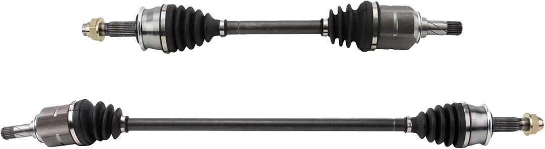 TRQ Front Driver and Passenger Side CV Axle Assembly Set Manual Transmission Compatible with 2012-2018 Chevrolet Sonic L4 1.8L