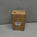 5 x Vitalizart Camel Velvet Ribbon Set 3/8"" x 15 Yd Wooden Spool Fabric Trim 3 Rolls * 5 Yd for Christmas Wreath Decoration Handmade Craft Ornaments Gift Wrapping & Bow Making