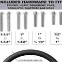 Deluxe Steering Wheel Power Handle Spinner Knob - Universal Steering Wheel Fit for Cars, Trucks, Tractors, Mowers, Forklifts, etc