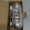 BESTTEN Keyed Entry Door Knob with Lock, Interior and Exterior Door Lock, Standard Ball, Satin Nickel