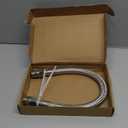 compressor Jumper Hose20" Length Industrial Grade Compressor Jumper hose 450 PSI &750F With Two 3/4" Male Adapters.