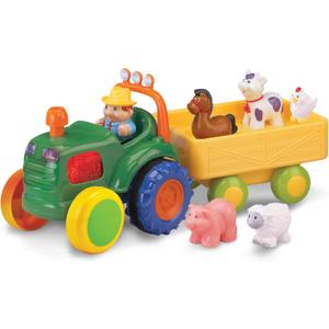 Kidoozie Farmer & Friends Tractor  Farm Playset with Toy Tractor, Figure and Farm Animals  Suitable for Toddlers and preschoolers Ages 12+ Months