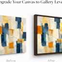 Canvas Floater Frame for 1” to 1 1/4” Deep Gallery-Wrapped Canvas, Modern Wood-Look Floating Frame for Finished Wall Art, Oil Paintings for Gallery Bedroom Studio, Made in USA​(Dark Brown,24x30inch)