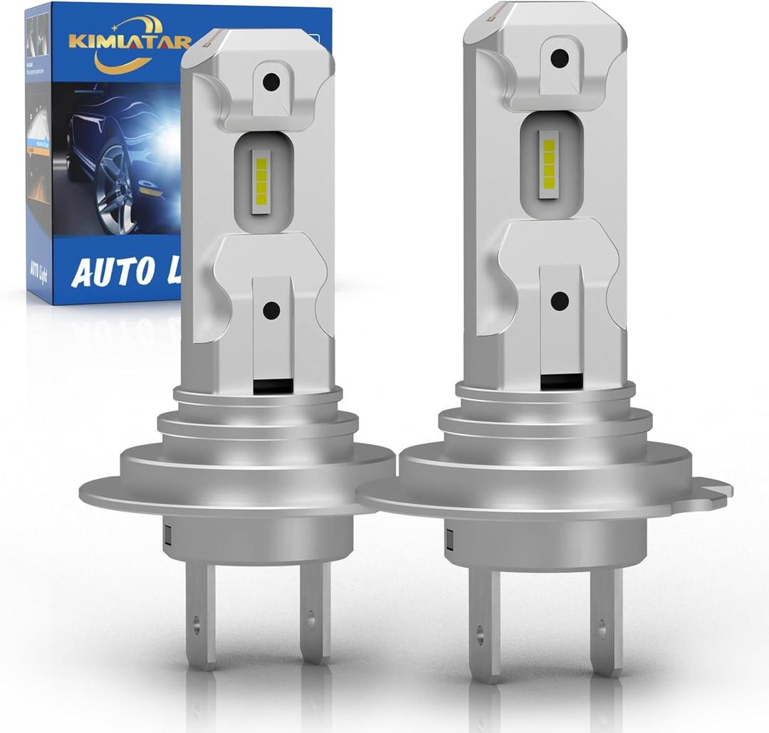 H7 LED Bulbs Super Bright 30000LM 900% Xenon White H7/H18 Bulbs Halogen Raplacement Fog Lights Pack of 2