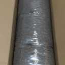 RACE LEAF Patio Chair Cushion 44x19x4 Inch, Tufted Design Heavy Duty Olefin Fabric Waterproof Outdoor Rocking Cushion with Elastic Bands Non-Slip Ties Brown 1-Pack