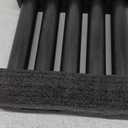 10 Pack 1 Inches x 10 Inches Black Malleable Steel Nipples Fitting, DIY Steampunk Industrial Vintage Style.