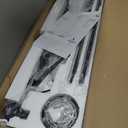 HDDFL Chandeliers Pendant Light Fixture Modern Pendant Lighting Fixtures 3 Lights Chandelier Matte Black Kitchen Glass Hanging Lamp for Island Dining Room Living Room