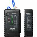 NF-468CS Network Cable Tester,RJ45/RJ11/CAT5/CAT6/CAT5E/CAT6A/ CAT7/POE Test UTP/STP Continuity Tester Ethernet Cable Mapper Phone Line CAT3, Ethernet Cable Tester, LAN Cable Test Network Tools