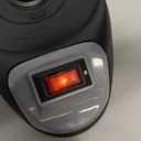 Lemosae Electric Espresso Maker Transparent Coffee Maker Electric Moka Pot Portable Aluminum Espresso Machine Italian Moka Pot with Detachable Base, Coffee Gift for Women Men Home Travel(Red, 6 Cup)