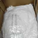 puredown® Goose Feathers and Down White Pillows with 100% Soft Cotton Cover, Bed Sleeping Hotel Collection Pillows Set of 2 King Size