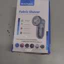 BEAUTURAL Fabric Shaver and Lint Remover, Sweater Defuzzer with 2-Speeds, 2 Replaceable Stainless Steel Blades, Battery Operated, Remove Clothes Fuzz, Lint Balls, Pills, Bobbles Gray