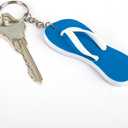 ArtCreativity Flip Flop Keychains, Set of 36, Fun Key Chains for Backpack, Luggage, Great Giveaways for Luau, Beach, & Pool Parties, Cool Goody Bag Fillers & Small Prizes for Kids, Summer Party Favors