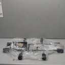 Modern Ceiling Light Semi Flush Mount Light Fixture Mid Century Black Sputnik Chandeliers with 8 Lights Kitchen Light Ceiling for Bedroom Dining Room Living Room Lighting (8 Light, Black)