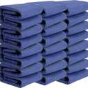 Packing & Moving Blanket - 80" x 72" 40 lb/dz - Professional Quilted Shipping Thick Furniture Pad (Blue 12 Pack)