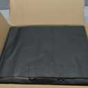 MESHA Large Black Paper Bags with Handles 16x6x12 Inch 25 Pack Paper Shopping Bags Large Gift Bags Craft Bag Kraft Bag for Small Business