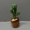 Talking Cactus Toy for Babies 6+ Months & Toddlers - Dancing Singing Repeating Cactus Toy with 10 Songs & Lights, Interactive Plush Gift for Kids Age 1 2 3 4 5 6, Easter Gifts for Kids