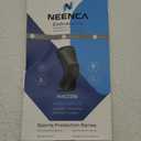 NEENCA Professional Knee Brace for Pain Relief, Medical Knee Compression Sleeve, Knee Support with Horizontal Knit Tech for Meniscus Tear, ACL, Arthritis, Joint Pain, Runner, Workout- FSA/HSA APPROVED (Large, Upgraded Version - Black Gray)