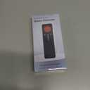 Hidden Camera Detectors Camera Detector - Anti-Spy Camera Detector Bug Detector GPS Tracker RF Signal Scanner Listening Devices Finder Wireless for Bathroom Office Hotel Airbnb Travel Car (Black)