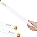 UVB Light for Reptiles Bearded Dragon, 3 Pack T8 UVB Reptile Light UVB Bulb 10.0 17W UVA UVB Reptile Light Bulb Terrarium Light Lamp Tube for Turtle Chameleon Leopard Gecko Snake Tank, 24 Inch