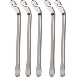 esowemsn 5pcs Metal Bike Tire Lever Bike Tire Kit Stainless Steel Bicycle Tire Removal Tools for Repairing Cycling Tire