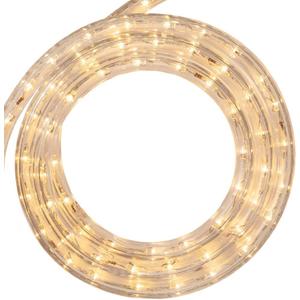 Christmas Rope Light, Warm White LED, 9-Ft. -55043