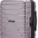 BAGSMART Carry On Luggage 22x14x9 Airline Approved with Spinner Wheels,Lightweight 20 Inch Luggage with TSA Lock,Expandable Hard Shell Carry On Suitcases for Men Women,Rose Purple