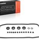 A-Premium Engine Valve Cover Gasket Set Compatible with Toyota Corolla 2009-2020 1.8L, Corolla iM 2017-2018 1.8L, Matrix 2009-2014 1.8L, C-HR 2018-2022 2.0L & Scion xD 1.8L, iM & Pontiac Vibe 1.8L