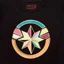 Amazon Essentials Disney | Marvel | Star Wars | Frozen | Princess Girls and Toddlers' Short-Sleeve T-Shirts, Multipacks (X-Large, Black/Blue/Grey/White Marvel Super Hero)