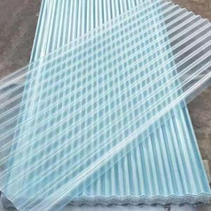 Clear Polycarbonate Roofing Sheet, Splicable Corrugated Plastic UV Resistant Greenhouse Shed Canopy, Transparent Insulation Day Lighting Panels, Easy Cut Covering Panel (Transparent, 3.28'x32.8')