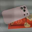 Vooii Magnetic for iPhone 17 Pro Case, Compatible with Magsafe (Premium Liquid Silicone) (Integrated Camera Control Button) Full Body Protective Anti-Scratch Microfiber Lining 6.3", Chalk Pink