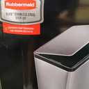 Rubbermaid Elite Stainless Steel Step-On Trash Can, 12 Gallon