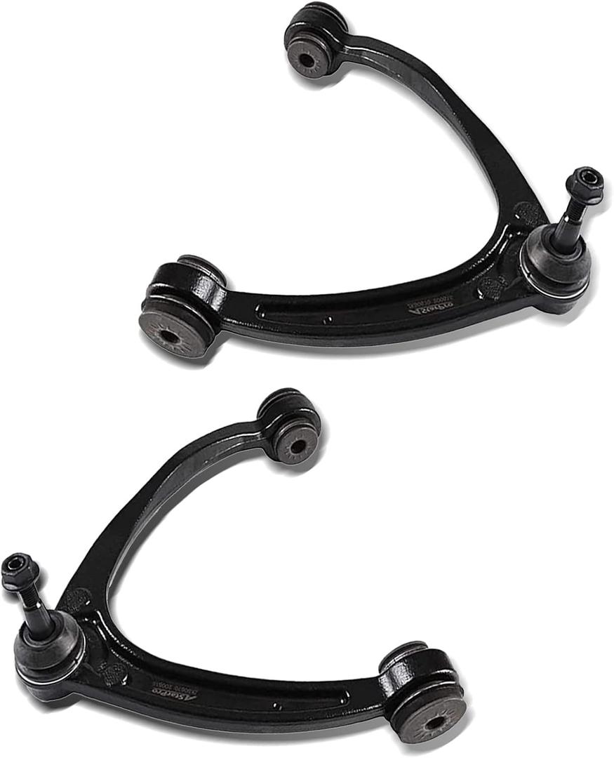 ASTARPRO Front Upper Control Arms with Ball Joints Replacement for Chevy GMC Silverado Sierra Suburban 1500 Avalanche Yukon Tahoe Cadillac Escalade ESV - 2pc Set