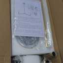 8-Light Gold Chandelier,Gold Light Fixture for Kitchen, Modern Dining Room Light Fixture,Brushed Candle Lighting for Living Room Kitchen Island Bedroom Foyer Entryway,36.6in,E12.