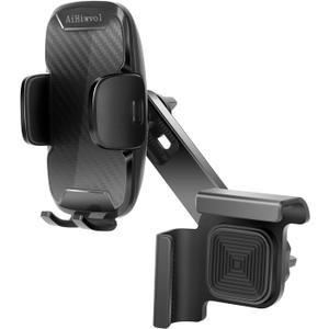 Tesla Phone Mount, No Adhesive Required for Touchscreen, Universal Car Phone Holder for Tesla Model Y/3, Adjustable Angle and Length, Model Y Accessories 2026 Fits All Phones