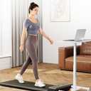 Simple Deluxe Standing Desk Small Rolling Desk with Lockable Wheels, Mobile Stand Up Desk Adjustable Height, Portable Laptop Desk, Small Computer Standing Table Sit Stand White