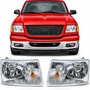 Headlights compatible with 2001-2011 Ford Ranger Driver And Passenger Side