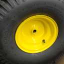 20x8.00-8 Tire and Wheel, 4 Ply Tubeless Lawn Mower Tire Replacement 20x8-8nhs Riding Tractor Mower and Rear Tire and Wheel Assemblies, 3.5" Offset Hub, 3/4" Borehole, and 3/16" Keyway, 2 Pack