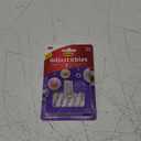 Command Adjustables Repositionable Mini Hooks, Plastic, White, 0.5 Lb Capacity, 6 Hooks and 12 Strips