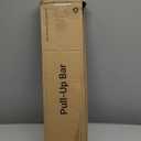 Sportneer Pull Up Bar: Strength Training Chin up Bar No Screws - Adjustable 29.5''-37''(75-94cm) Width Locking Mechanism Pull up Bar for Doorway - Max Load 440lbs for Home Gym Upper Body Workout, Non-slip