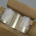 Mega Candles 3 pcs Unscented Solid Gold Pillar Candles, Hand Poured Premium Wax Candle 2 Inch x 3 Inch, Home Dcor, Spas, Weddings, Occasions, Party, Centerpieces, Holidays, Vigils, Prayers