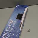 SKYLEO Led Desk Lamp - 31.5" Desk Light - 5 Color Modes X 11 Brightness Levels - Adjustable Swing Arm - Timmer & Memory Function - 12W Study Lamp - White