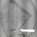 Gejoy Glass 2 Pack Corner Shower Shelf, Bathroom Corner Shelves Wall Mounted with Tempered Glass and Rustproof Brackets, Floating Shower Organizer for Shampoo, Soap and Bath Accessories, 9.25 Inch