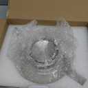 Hiware Glass Teapot with Stainless Steel Infuser & Lid, Borosilicate Glass Tea Pot Stovetop Safe, Blooming & Loose Leaf Teapots, 27 Oz