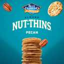 Blue Diamond Almonds, Pecan Thins Gluten Free Cracker Crisps perfect for Snacking, 4.25 oz (EXP 02/13/26)