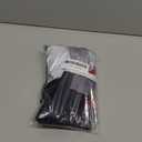 Red and Grey Abstract Art Pillow Cover, Modern Black White Wall Decorative Throw Pillows Cushion Cover for Bedroom Sofa Living Room 18 x 18 Inch Set of 2