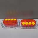 Redboat 2 Pack Window Hummingbird Feeder, Strong Suction Cup Hummingbird Feeder with 4 Feeding Ports, Easy to Clean and Refill Plastic Humming Bird Feeder,Gifts,10oz