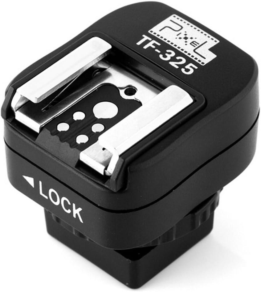 Pixel Flash Hot Shoe Adapter for Sony Alpha A900 A850 A750 A700 A550 A500 A380 A350 A330 A300 as FS-1100, Black